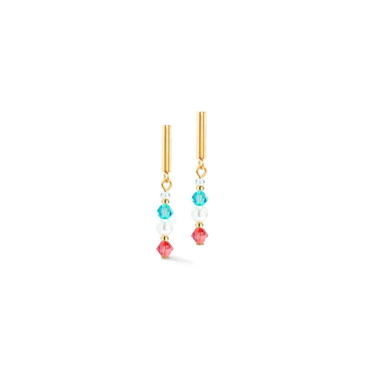 Серьги Coeur de Lion Multicolour 6022/21-1500