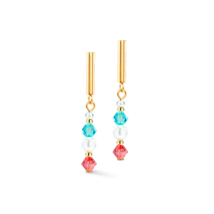 Серьги Coeur de Lion Multicolour 6022/21-1500