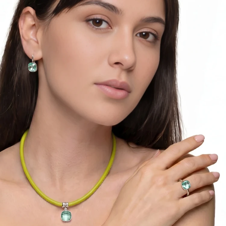 Серьги Soft Mint Ignite A2506.15 G/S Fiore Luna