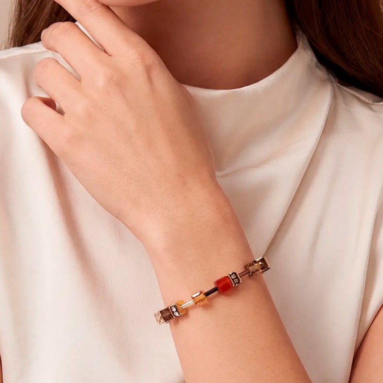 Браслет Coeur de Lion Brown-Red 4905/30-1103