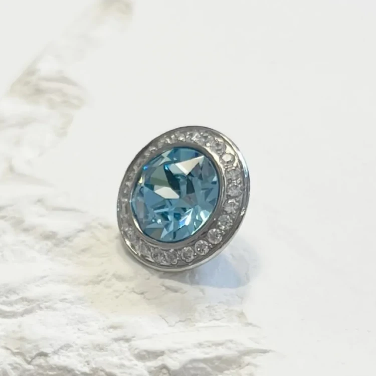 Шарм Qudo Tondo Deluxe Aquamarine 647059 BL/S