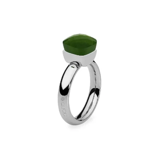 Кольцо Qudo Firenze olive 18.5 мм 610015 G/S