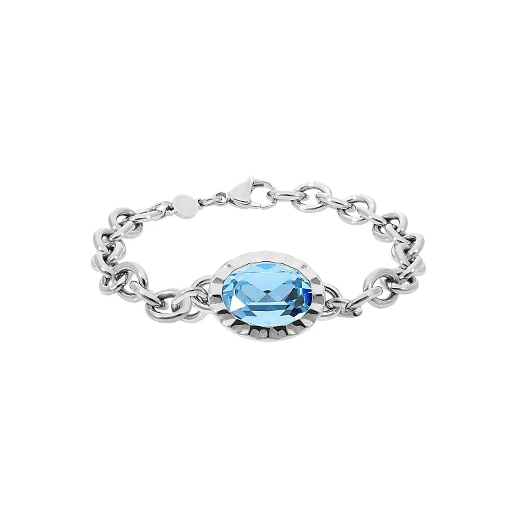 Браслет Qudo TIVOLA UNICA big (S/P) Aquamarine 189527