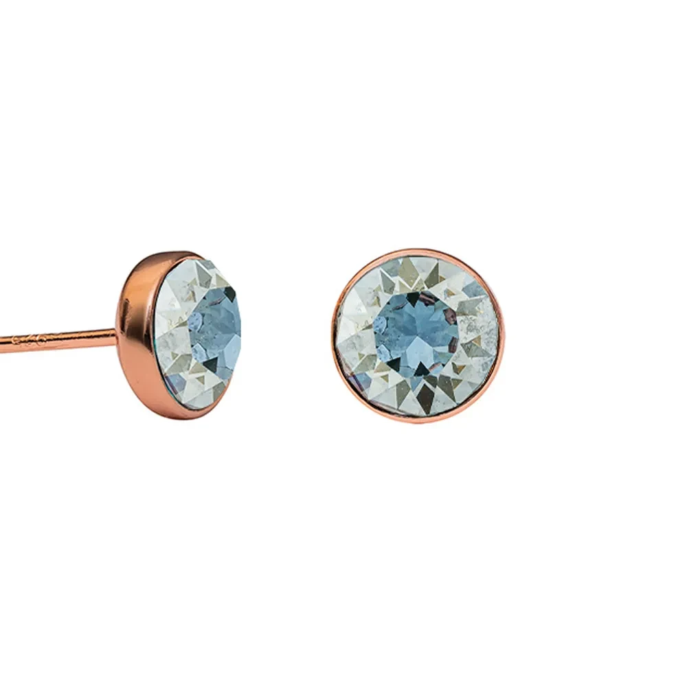 Пусеты Crystal Blue Shade SWE297 CBS RG
