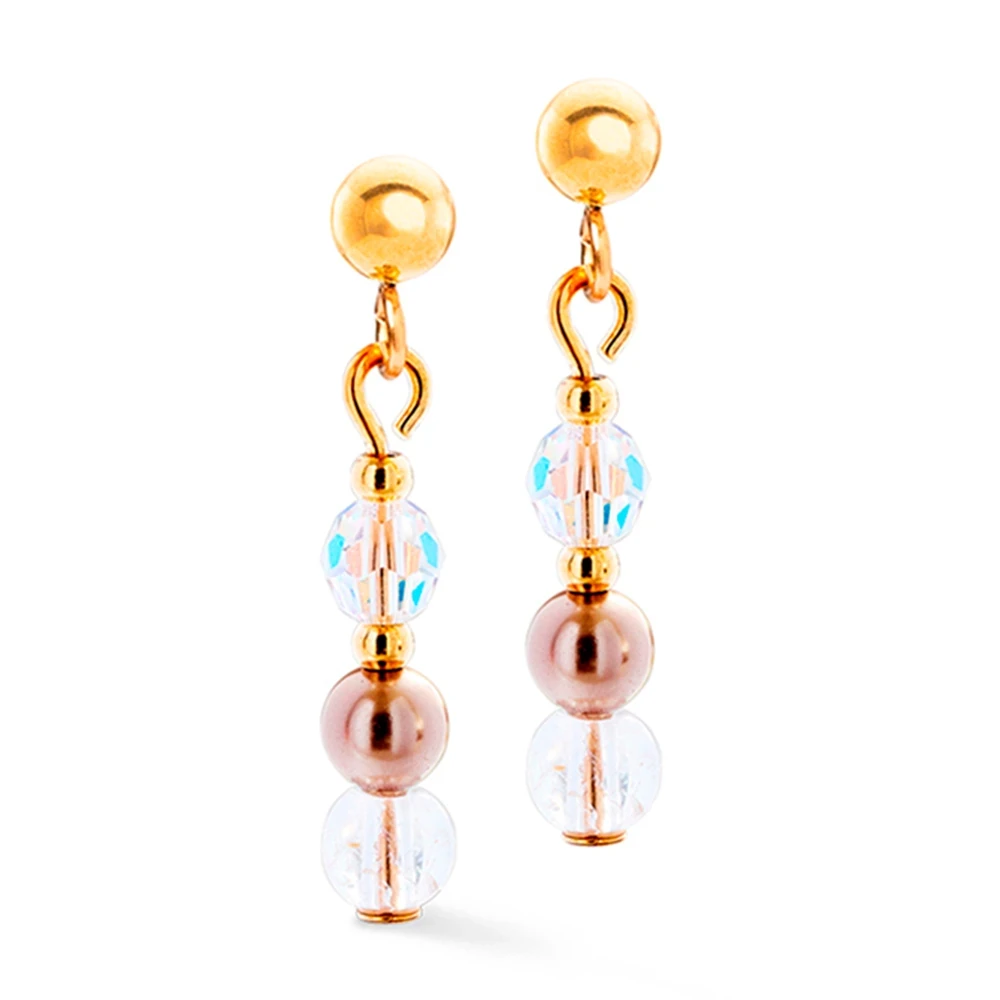 Серьги Coeur de Lion White-Gold 4245/21-1416