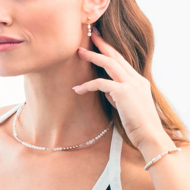 Серьги Coeur de Lion White-Gold 4245/21-1416