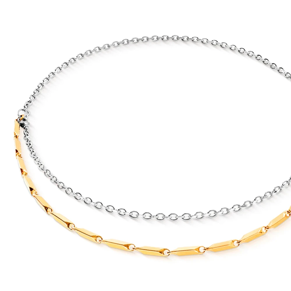 Колье Coeur de Lion Gold-Silver 0804/10-1617