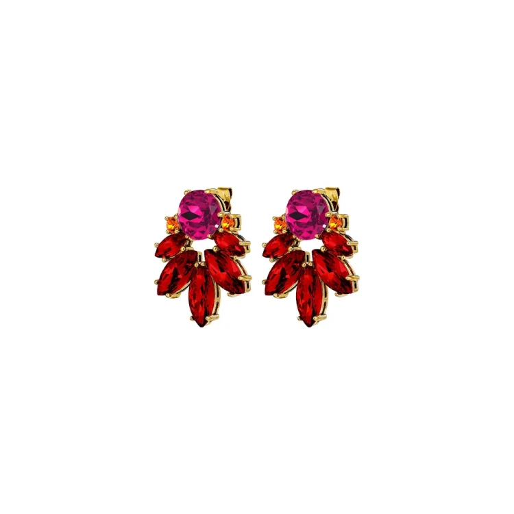 Серьги Dyrberg Kern DRAGO SG RED / PINK 470064