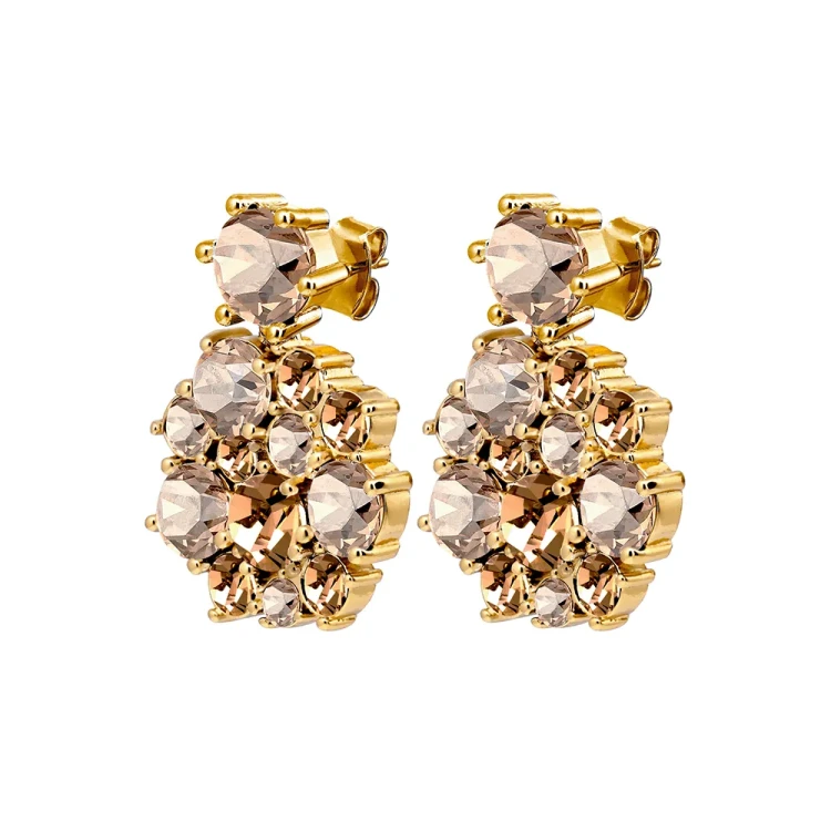 Серьги Dyrberg Kern FREESIA SG GOLDEN 480066