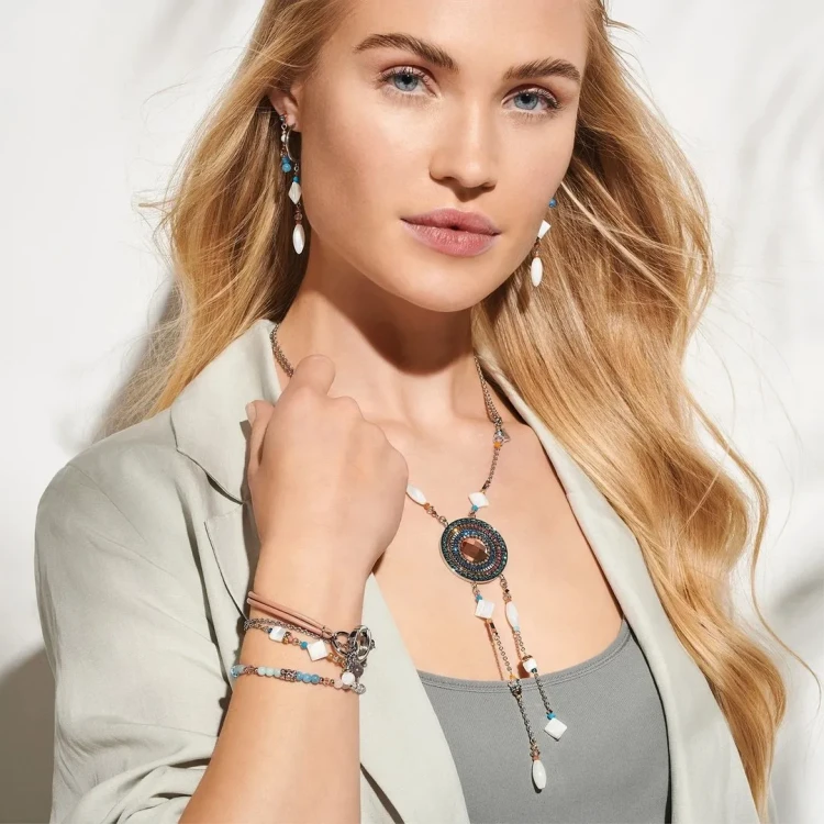 Серьги Coeur de Lion Multicolour Nature 6000/21-1523