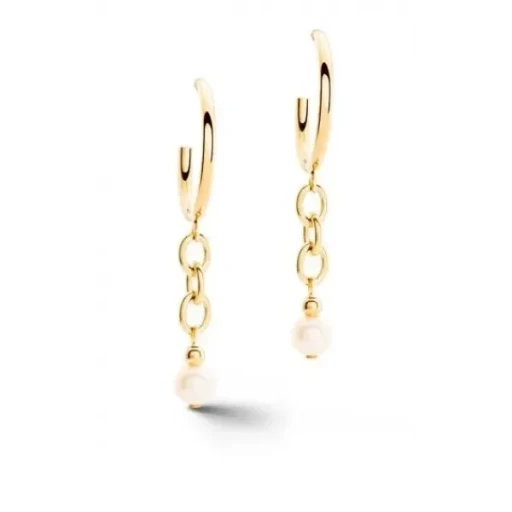 Пусеты COEUR DE LION  White-Gold 1119/21-1416